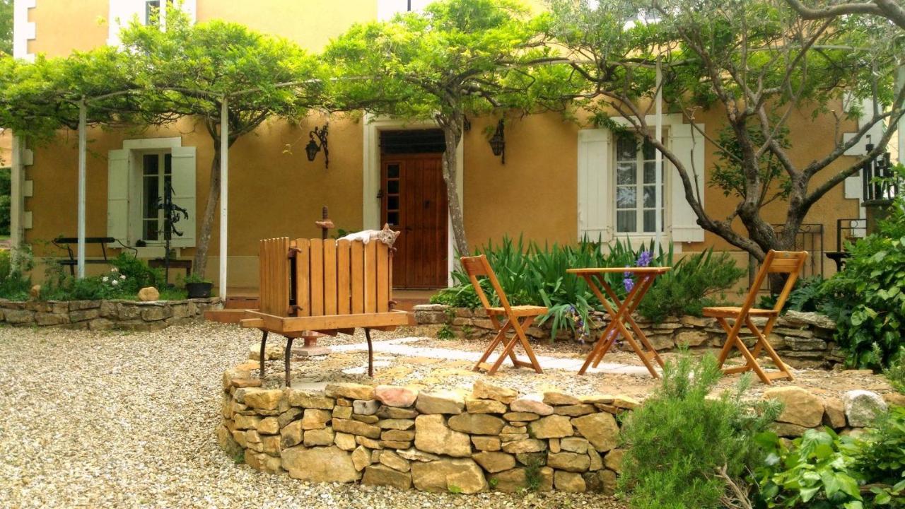 Le Fer En Ceze Bed & Breakfast Sabran Eksteriør bilde